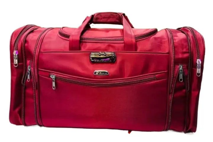 High quality travel bag lock system large square shaped traveling waterproof and washable.
