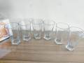 6 pcs plaine design water glass Olila Round Aquare Design. Crystal Clear Water Drinking Glass Set. Juice Glass Set. Model:W042:R90.. 