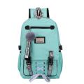 Woman Usb Charging School Bag Anti-theft Teenager School Bags For Girls School Backpack Mochila Infantil Escolar Bookbag Canvas. 