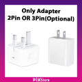 Pix Apple iPhone Fast Charger 20W PD Fast Charging Power Adapter 20W USB C 2 PIN And 3 Pin (Optional) UK Fast Charger- 20W USB-C Power Adapter support iPhone6/7/8/ X,XR,XS,XS Max,11,12,13,14,15. 