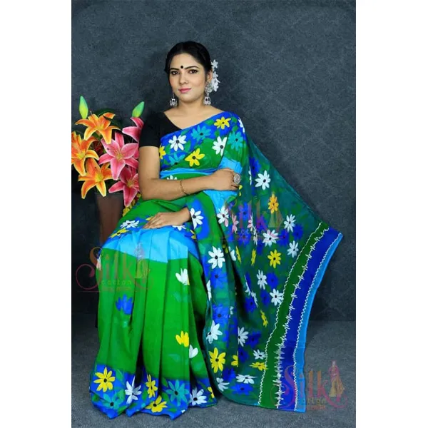 Half%20Silk%20Hand%20Print%20Sharee%20-%20Image%202