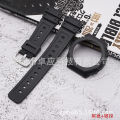 Modified accessories: Casio watch GA-2100 2110 and case AP rural rubber resin quick release strap for men. 