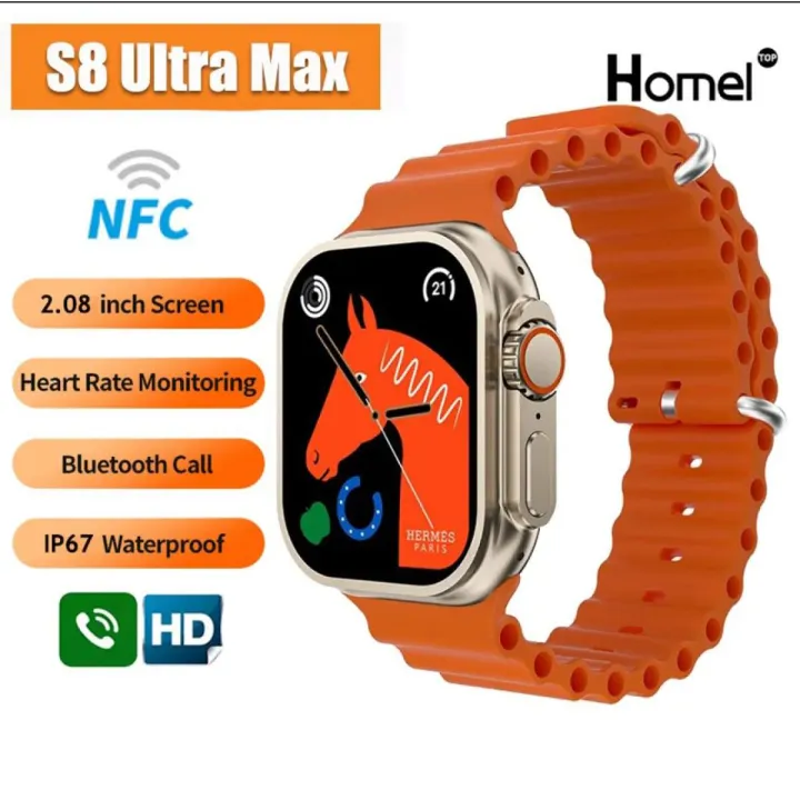 New T800 Ultra Smartwatch Series 8 with Wireless Charging in Bangladesh ...