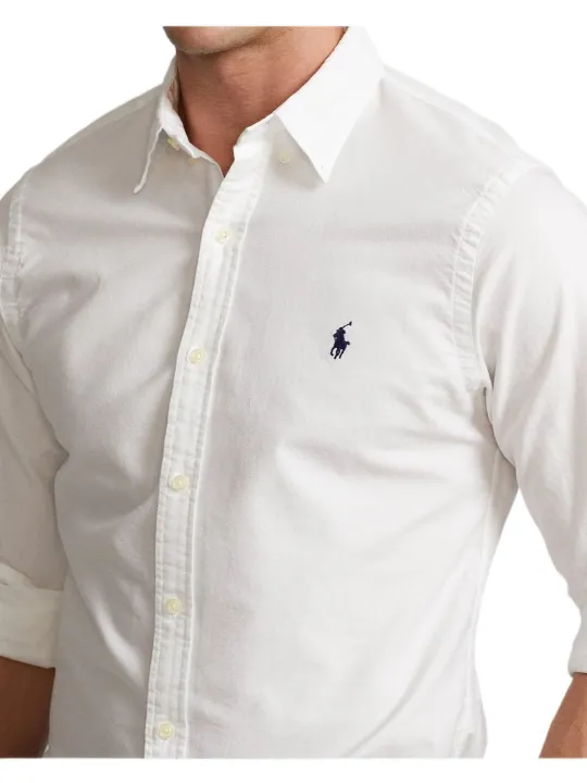 Man'S Cotton Shirt Full Sleeve Shirt Oxford Shirt Ralph Lauren Shirt  Formal Shirt For Men