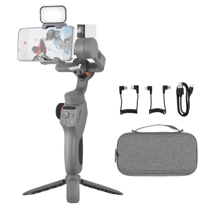 FUNSNAP Capture 5 3-Axis Stabilizer Gimbal Stabilizer with LCD Screen(with AI Active Tracker Module)-#1