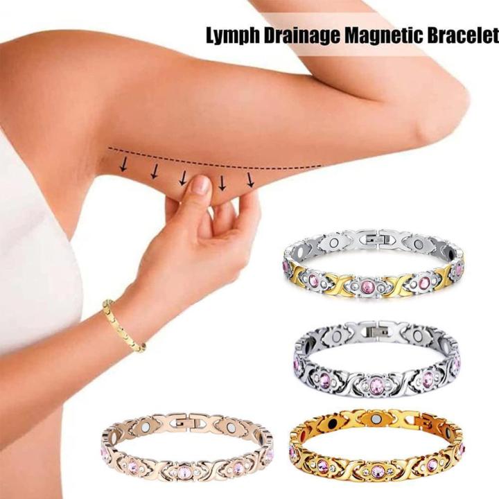 Health Care Magnetic Bracelet Weight Loss Anti-Fatigue Therapy Bracelets For Men Women Arthritis Pain Relief Energy Jewelry Gift
