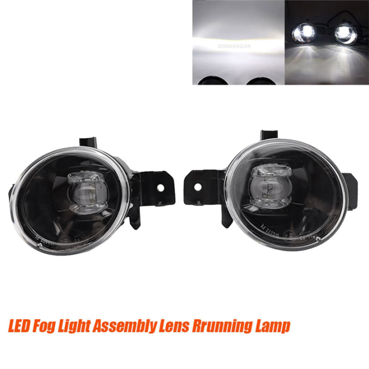 2PCS%20Car%20Front%20Bumper%20LED%20Fog%20Light%20Assembly%20Parts%20Accessories%20for%20Nissan%20Almera%20X-Trail%20Altima%20March%20Urvan%20Primera%20LensRrunning%20Lamp%20-%20Image%202