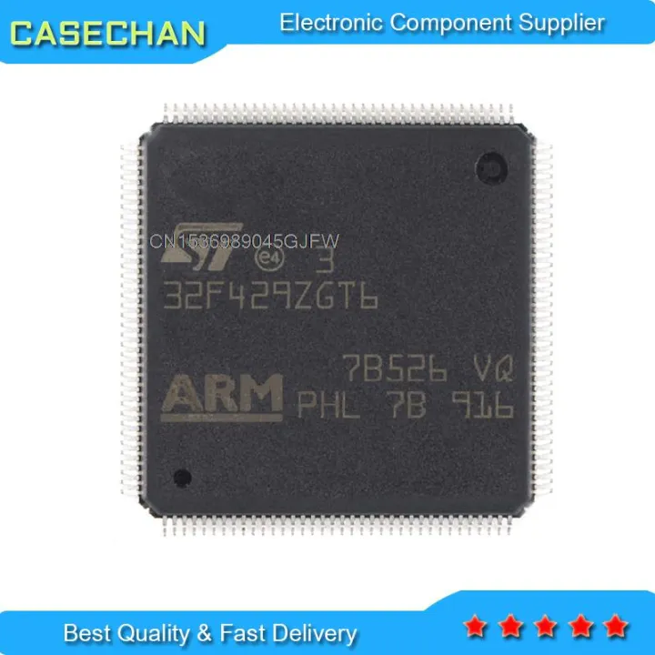 100PCS STM32F767ZGT6 LQFP144 STM32F446ZET6 STM32F429ZGT6 STM32F429 STM32F STM32F446 imported from single chip MCU chip IC