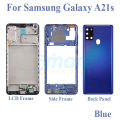 Samsung Galaxy A21s Full Body Housing With Camera Glass (LCD Frame, Side/Middle Frame, Back Panel/Backshell). 
