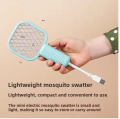 USB Mosquito Swatter Trap Mini Mosquito Bat/Racket Pest Control Electric Shock Mini Mosquito Killer Lamp Portable UV Light Fly Bug Zapper Summer. 