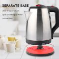 High-power Stainless Steel dry Electric Kettle, Quick Boiling Kettle. 