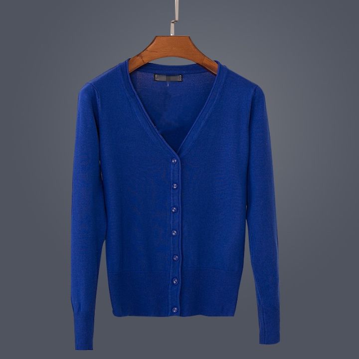 Ladies%20Jumper%20Woman%20Coat%20Tops%20Knitted%20Long%20Sleeve%20V-Neck%20Loose%20Size%204xl%205xl%206xl%20Casual%20Woman%20Cardigan%20Sweater%20-%20Image%205