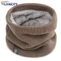 【Sell-Well】 Neck Warmer Scarf Cozy Knitted Neck Warmer for Outdoor Cycling Warm Windproof Scarf with Plush Lining Perfect for Men Women in Southeast Asia Neck Protector Scarf.