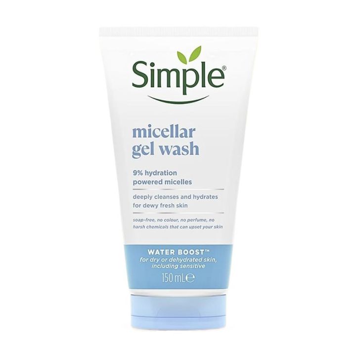 Simple Water Boost Micellar Facial Gel Wash - 150ml