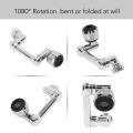 1080 Degree Swivel Faucet Aerator, Bendable Universal Faucet Aerator Easy Cleaning for Balcony Faucet for Basin Faucet.