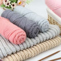 Summer Flower 100g/Roll Milk Cotton Yarn 8 Ply Hand-Knitting Thread Soft Warm DIY Cotton Threads Baby Wool for Hand Knitting Crochet Yarn. 