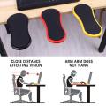 Attachable Armrest Pad Desk Computer Table Arm Mouse Bracket Wrist Support Frame 180° Rotating Wrist Mouse Pad Desktop Pad. 