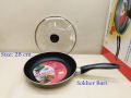Kiam Granite 28cm Non-Stick Anti Scratch Frying Pan With Lid. Deep Fry Pan With Glass Lid. CD:P150.. 