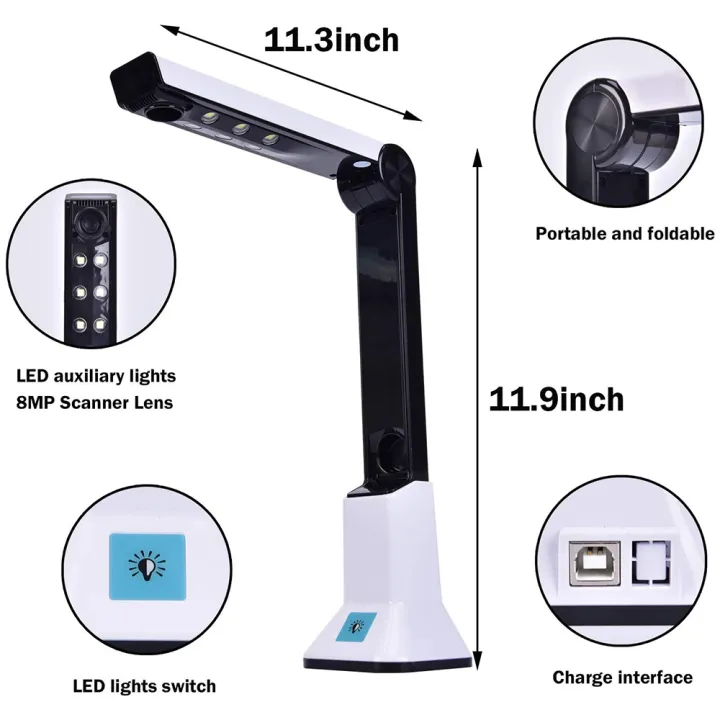 Document%20Camera%20for%20Teachers,%20Portable%20USB%20Document%20Camera%20Scanner%20with%20Stand%208MP%20HD%20A4%20Format%20Cam%20Photo%20Scanner%20-%20Image%207
