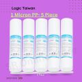 5 pcs pp Specifications of RO Water purifier,Logic Taiwan 1 Micron. 