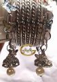 Antique Antic Metal Jhumka Churi/Bengals Set for Women 14pieces. 