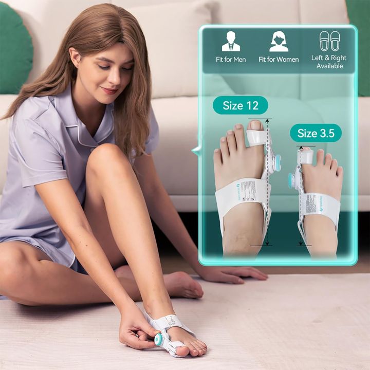 UM%20Bunion%20Corrector%20for%20Women%20Big%20Toe,%20Orthopedic%20Toe%20Straighteners%20for%20Men,%20Adjustable%20Bunion%20Splint%20for%20Bunion%20Relief%20with%20Knob%20Correction,%20Inner%20Silicone%20Pad%20and%20Anti-slip%20Heel%20Strap(1PC)%20-%20Image%203