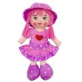 Cute Looking Smiling Doll Stuffed SOFT PLUSH DOLL Love Girl for Kids Baby with Cap.