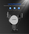 U GREEN LP130 Gravity Drive Car Mount for Mobile Smartphone Support Cell Phone Stand for iPhone 13 12 Pro Auto-Clamp Firm Grip Universal Fit Mobile Stand #40907. 