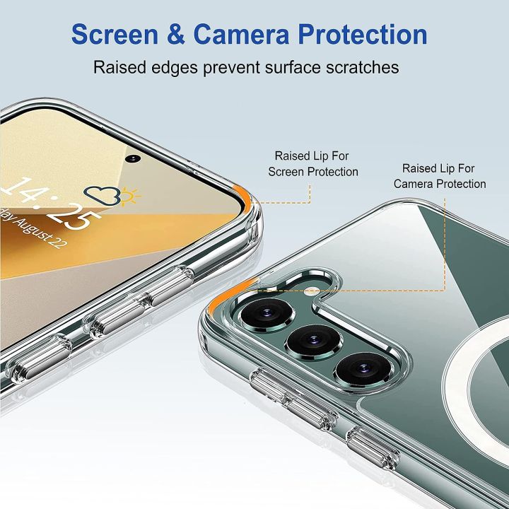 For%20Samsung%20Galaxy%20S23%20Mobile%20Cover%20MagSafe%20Compatible%20Shockproof%20Transparent%20Fit%20Slim%20Wireless%20Charging%20supported%20Frosted%20Border%20Phone%20Back%20Case%20Mobile%20Cover%20(FS)%20-%20Image%208
