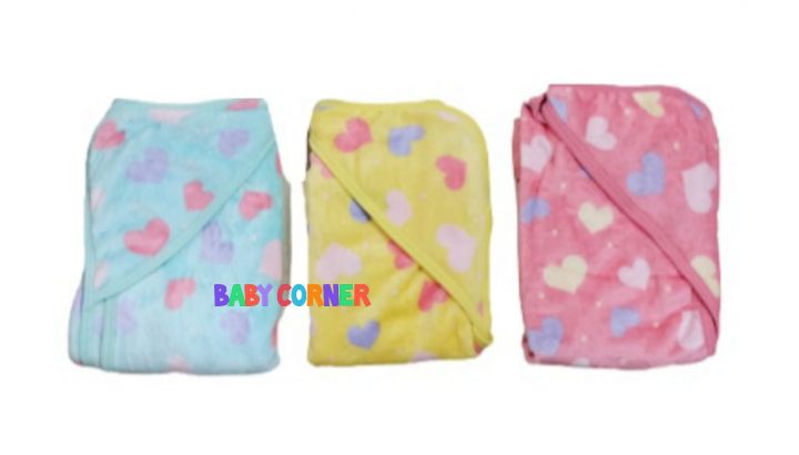 Baby Cap Towel 1 pcs (Blanket cloth )-Multicolor(0-1 year)