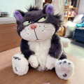 25Cm Doll Toys Lucifer Plushies Bad Cat Stuffed Animals Plush Children's Toy Kids Room Decor Girl Gift. 