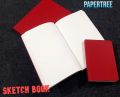 PAPERTREE Sketch Book A5 Size Handy sketch note Book - Red Cover.