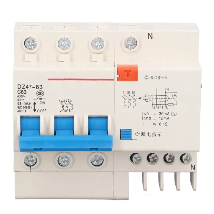 Electric%20Leakage%20Circuit%20Breaker%2050/60Hz%203P%2063A%20220V%20Overload%20Short%20Circuit%20Leakage%20Protection%20Residual%20Current%20Circuit%20Breaker%20-%20Image%205