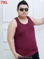 7XL Tank Tops men 6XL men's sweat Big size vest summer super large Sleeveless Modal undershirt big size bodybuilding workout.