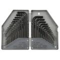 30Pcs Metric Hexagon Wrench Set 0.028~3/8-inch 0.7~10mm Repair Tools for Household Electrical Appliances Bicycle Machinery. 