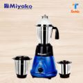 Miyako 3 IN 1 Blender & Mixer Grinder Blue Bird 750 Watt. 