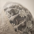 【High Cost-Performance】 Cute Baby Girl Infant Soft Bonnet Cap Summer Lace Flower Newborn Baby Hat BAWEI. 