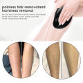 Magic Crystal Hair Remover Stone Nano Crystal Painless Exfoliation Hair Removal Tool Soft Smooth Silky Skin Hair Remover.