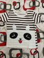 Toddler Child Baby Boys Girls Short Sleeve Cartoon Tops Shirt+Pants Outfits Set Baby Bow. 