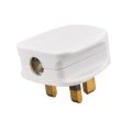 Fused 13A 3 Pin Flat Plug Connector Cord Adapter Electrical Power Socket. 