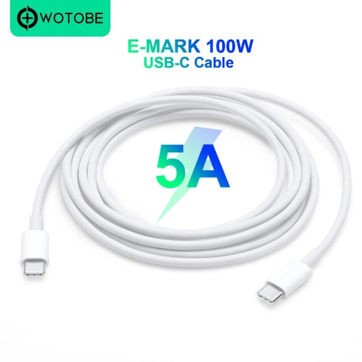 USB-C Cable 3m 5A E-MARK PD100W PPS Super Fast Charging Applicable For ...