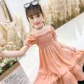 [] Girls' Princess 2024 New Super Western Style Little Girl Summer Dress Children's Skirt Netizens Big Boys. 