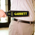 Garrett scanner handheld metal detector. 