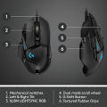 Logitech g502 Hero High Performance Wired Gaming Mouse, Hero 25K Sensor, 25,600 DPI, RGB, Adjustable Weight, 11 Programmable Buttons, On-Board Memory, PC/Mac. 
