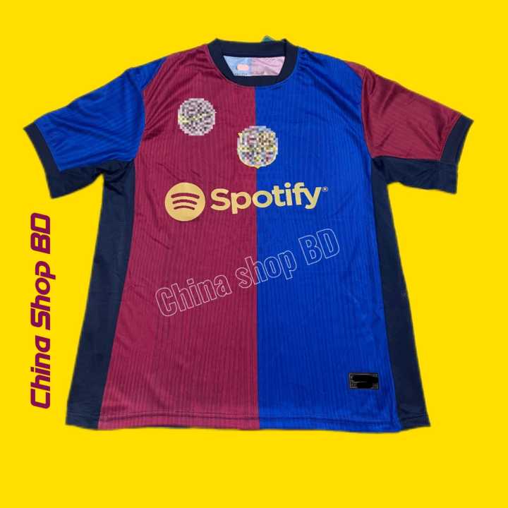 Barcelona home jersey 24-25 Half Sleeve