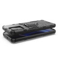Lenuo Phone Case for Samsung Galaxy A03 166 Silicone PC Metal Ring Holder Cover. 