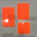Fluorescent powder TPU clothing cow tendon scraper PPF Oxford car film tool, water flushing and soft scraping. 