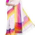 Eye Cathing Rainbow Saree For Womens-All Color - Sari.