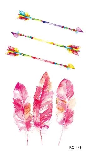 Waterproof%20Temporary%20Tattoo%20Sticker%20arrow%20feather%20flash%20tatto%20tatoo%20small%20colour%20tattoos%20for%20women%20men%20girl%20kid%20-%20Image%203