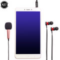 Microfono Stereo portatile da 3.5mm microfono KTV Karaoke Mic per Smart Phone Laptop PC portatile microfono Audio portatile.
